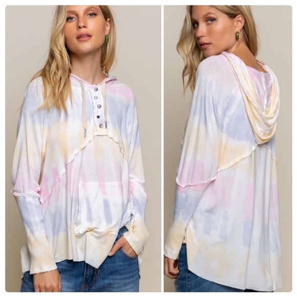 POL Feeling Cozy Coconut Hoodie Top - Picture 7 of 13